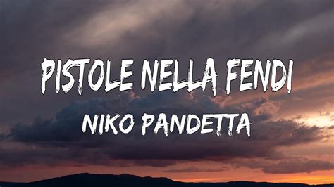 pistole nella fendi chords|Chords for Niko Pandetta.